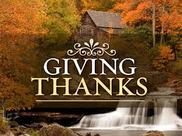 Giving Thanks