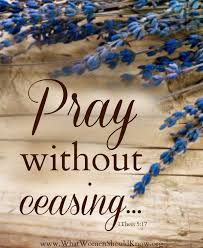 Prayer Without Ceasing